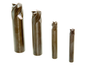 Four end mills